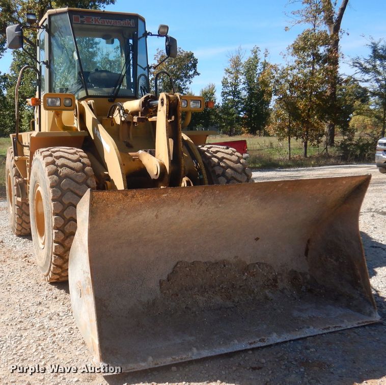 image for item DA5489 2006 Kawasaki 65ZV  wheel loader