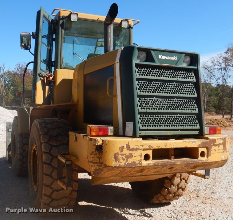 image for item DA5489 2006 Kawasaki 65ZV  wheel loader