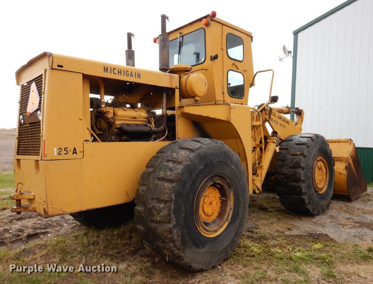 image for item DA7175 1968 Michigan 125A  wheel loader