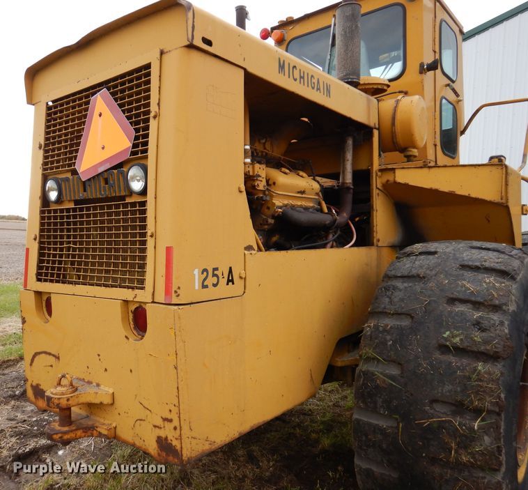 image for item DA7175 1968 Michigan 125A  wheel loader