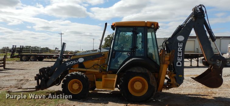 image for item DF0287 2012 John Deere 310SJ  backhoe