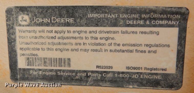 image for item DF0287 2012 John Deere 310SJ  backhoe