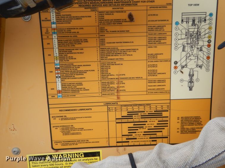 image for item DF0287 2012 John Deere 310SJ  backhoe