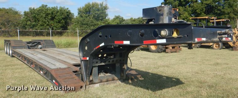 image for item DG1842 2003 Fontaine Specialized TB50-NGP  lowboy equipment trailer