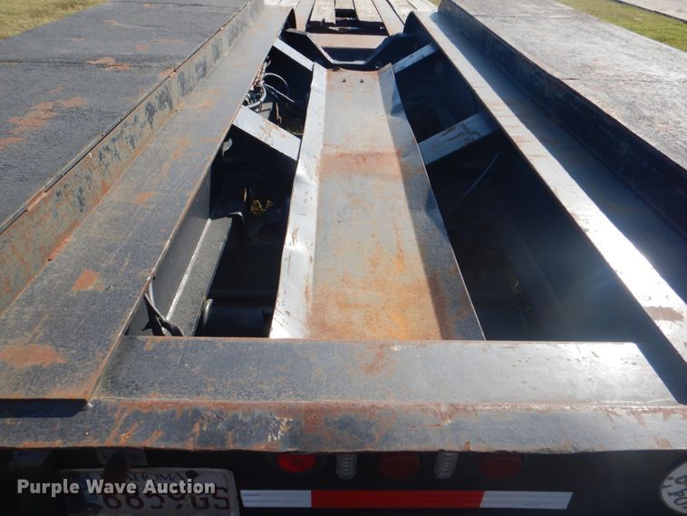 image for item DG1842 2003 Fontaine Specialized TB50-NGP  lowboy equipment trailer