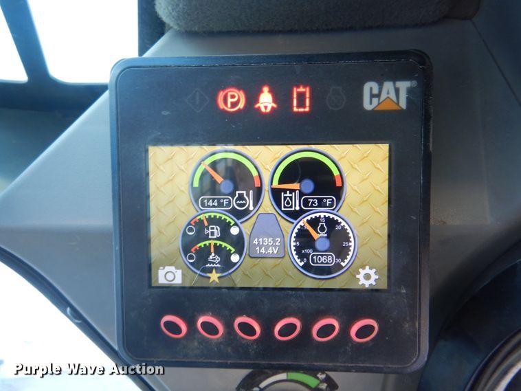 image for item DH8004 2017 Caterpillar 299D2  tracked skid steer loader