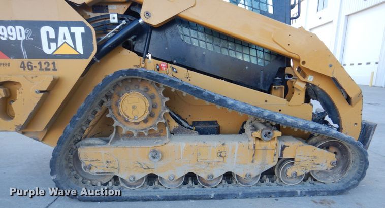 image for item DH8004 2017 Caterpillar 299D2  tracked skid steer loader