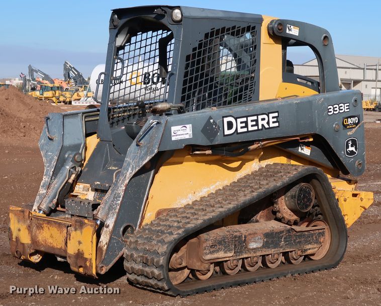 image for item DJ2417 2013 John Deere 333E  tracked skid steer loader