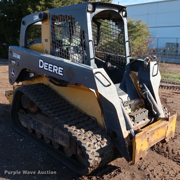 image for item DJ2417 2013 John Deere 333E  tracked skid steer loader