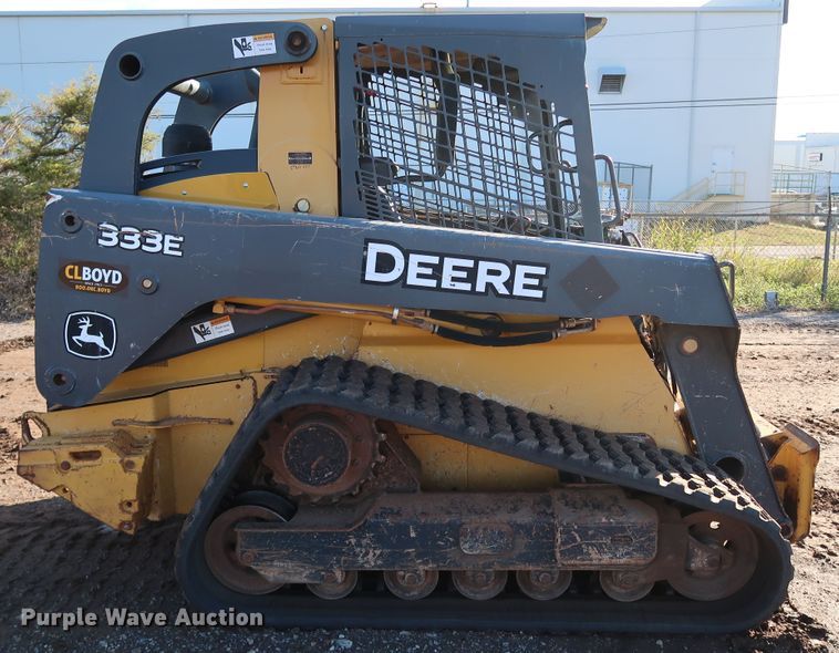 image for item DJ2417 2013 John Deere 333E  tracked skid steer loader