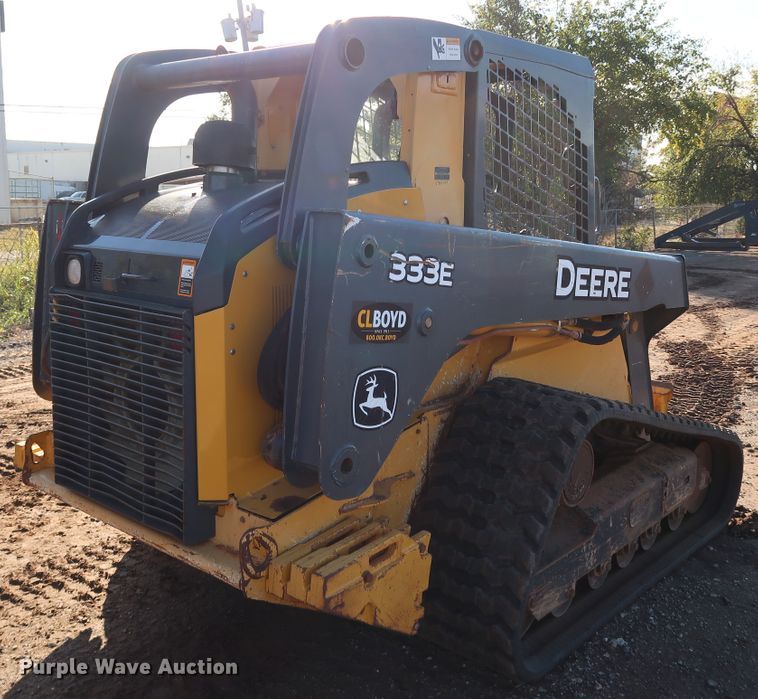 image for item DJ2417 2013 John Deere 333E  tracked skid steer loader