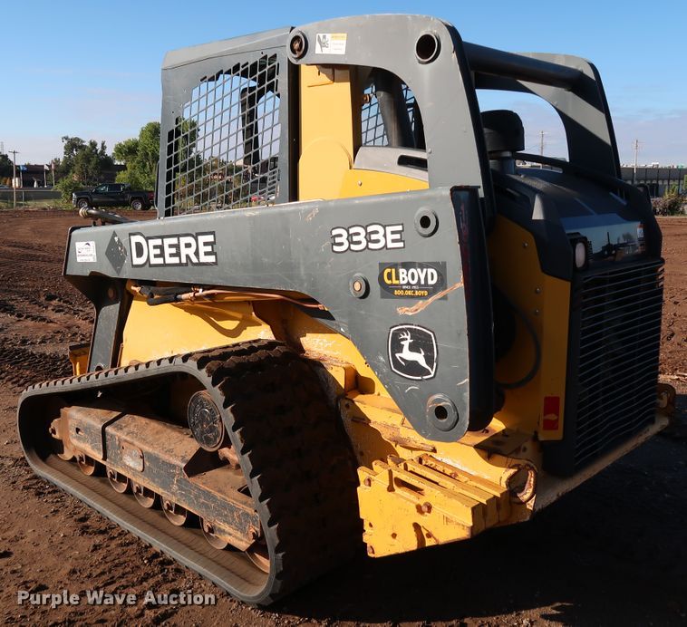 image for item DJ2417 2013 John Deere 333E  tracked skid steer loader