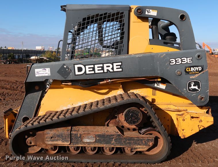image for item DJ2417 2013 John Deere 333E  tracked skid steer loader