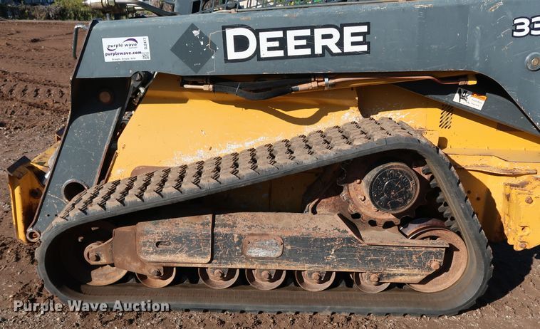 image for item DJ2417 2013 John Deere 333E  tracked skid steer loader