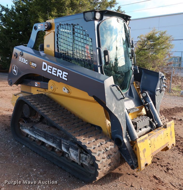 image for item DJ2418 2017 John Deere 333G  tracked skid steer loader