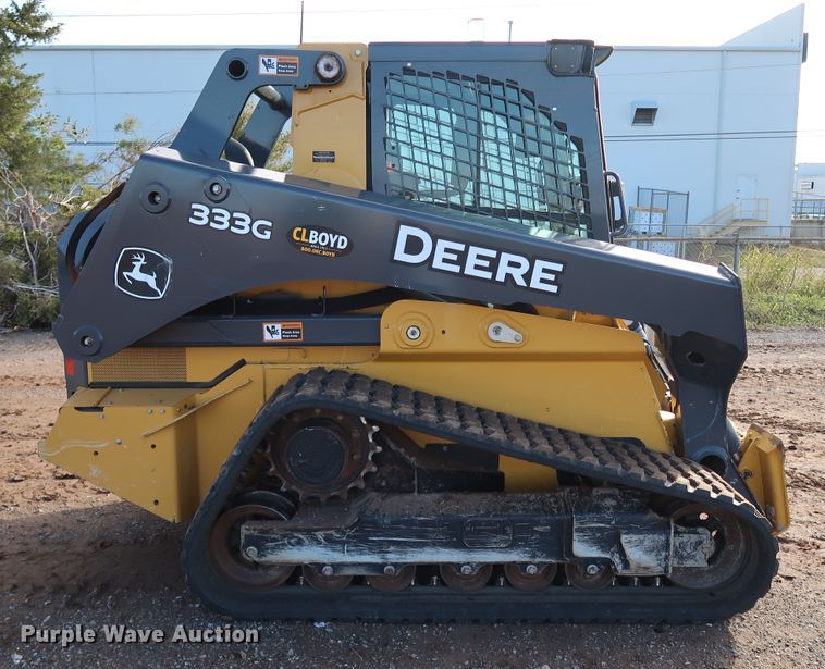 image for item DJ2418 2017 John Deere 333G  tracked skid steer loader