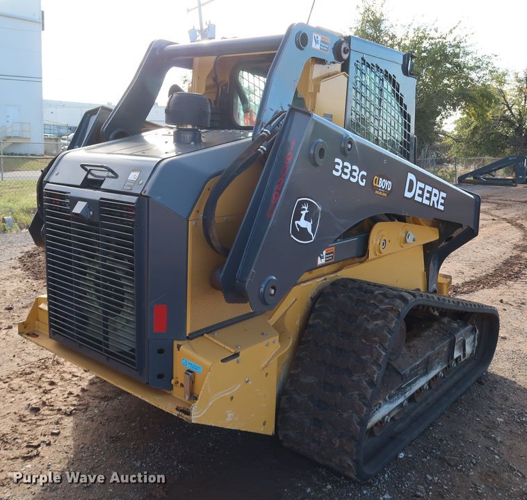 image for item DJ2418 2017 John Deere 333G  tracked skid steer loader