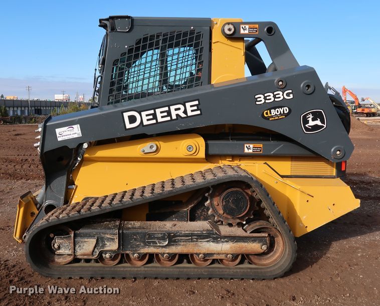 image for item DJ2418 2017 John Deere 333G  tracked skid steer loader