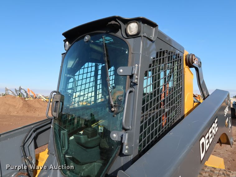 image for item DJ2418 2017 John Deere 333G  tracked skid steer loader