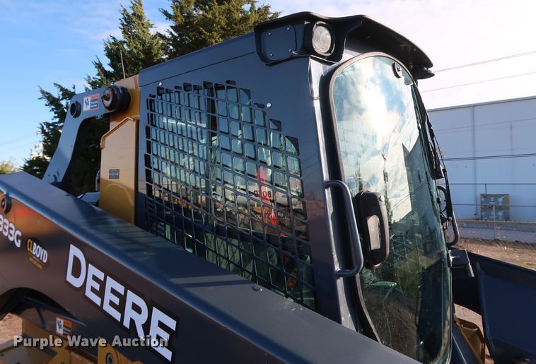 image for item DJ2418 2017 John Deere 333G  tracked skid steer loader