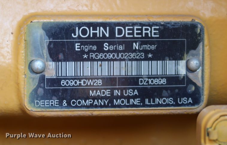 image for item DJ2421 2016 John Deere 672G  motor grader