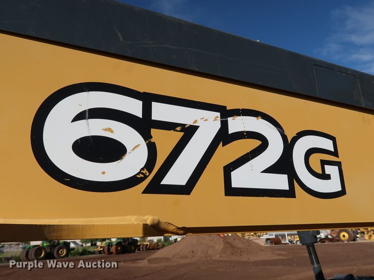 image for item DJ2421 2016 John Deere 672G  motor grader
