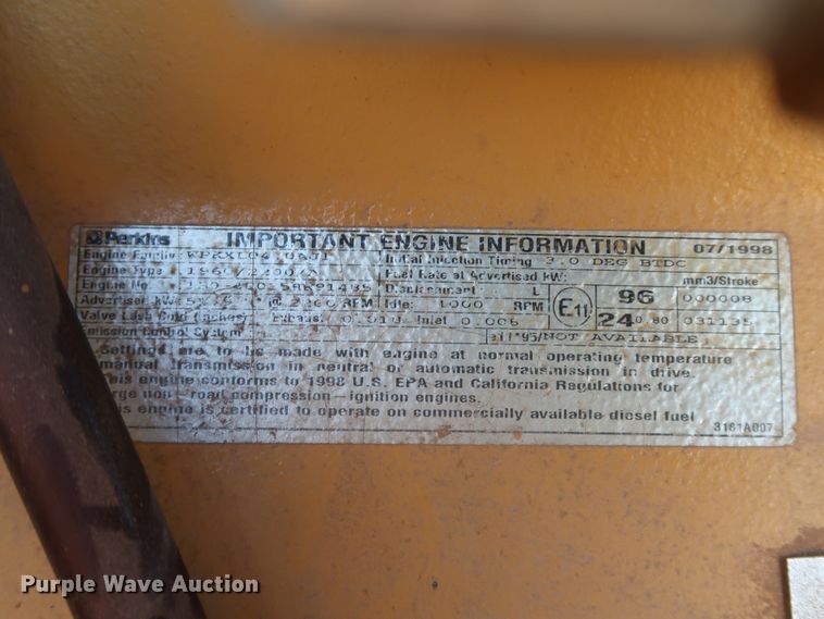 image for item DJ2429 1999 Caterpillar PS-150B  pneumatic roller