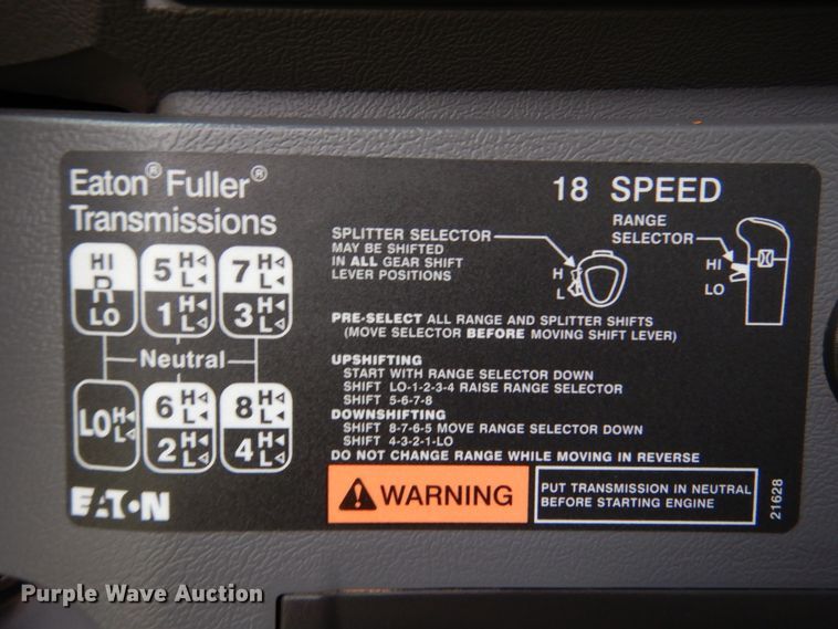 image for item DJ7421 2013 Mack Granite GU713  vacuum truck