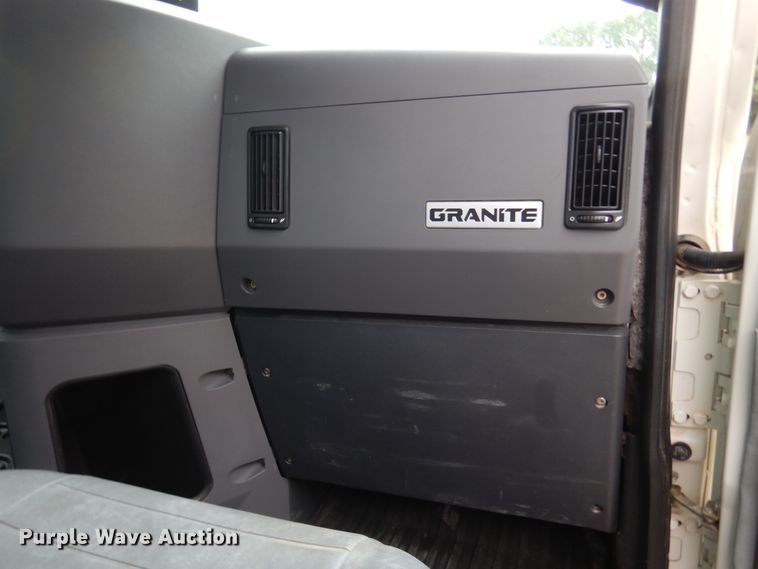 image for item DJ7421 2013 Mack Granite GU713  vacuum truck