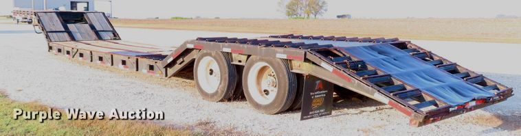 image for item DJ7428 1995 Cottrell CS-14L  double drop deck equipment trailer