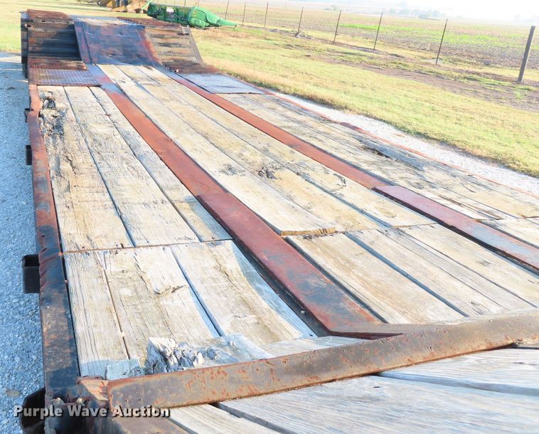 image for item DJ7428 1995 Cottrell CS-14L  double drop deck equipment trailer