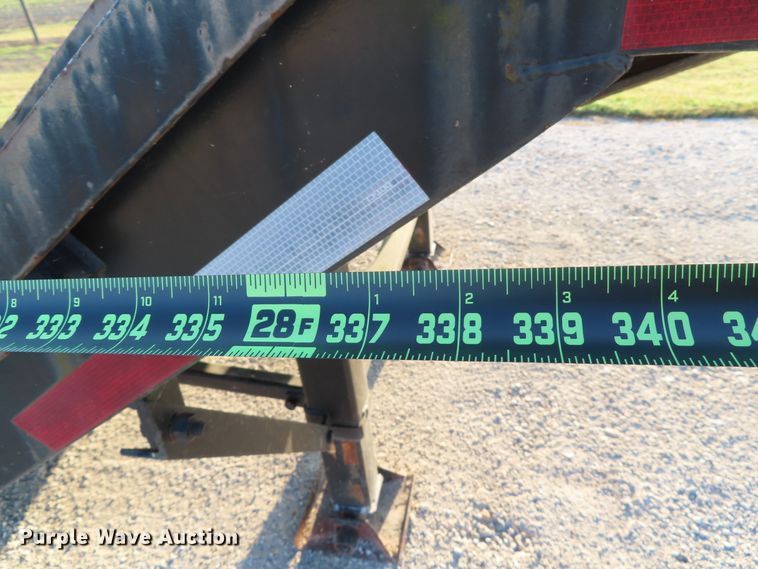 image for item DJ7428 1995 Cottrell CS-14L  double drop deck equipment trailer