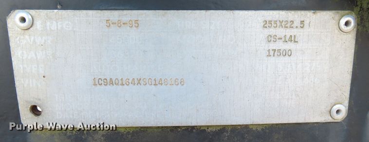 image for item DJ7428 1995 Cottrell CS-14L  double drop deck equipment trailer