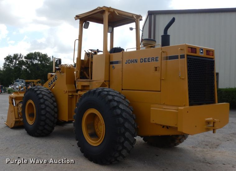 image for item DJ7441 1989 John Deere 544E  wheel loader