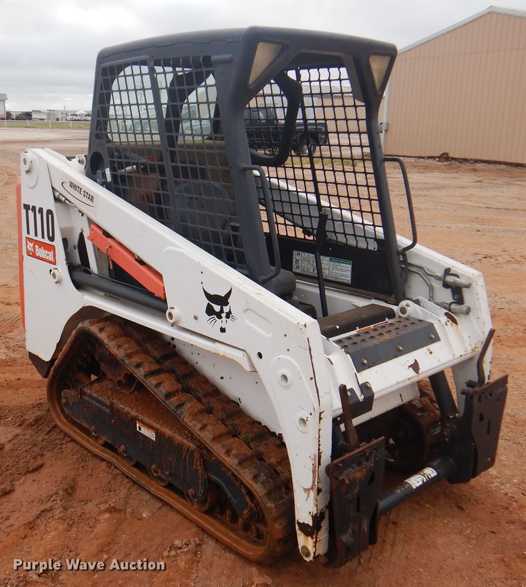 image for item DJ7532 2011 Bobcat T110  tracked skid steer loader