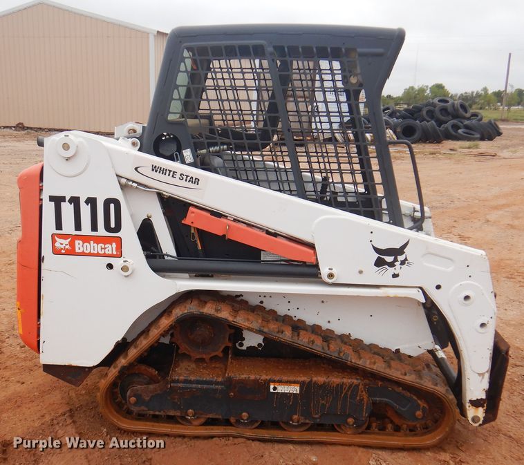 image for item DJ7532 2011 Bobcat T110  tracked skid steer loader