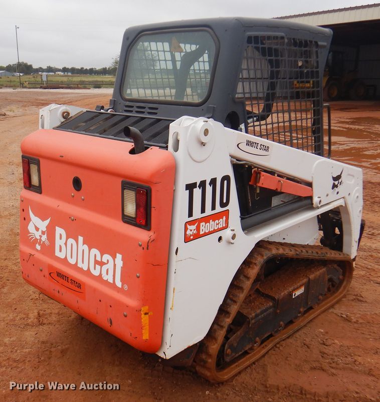 image for item DJ7532 2011 Bobcat T110  tracked skid steer loader