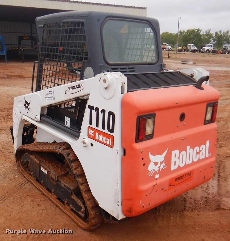 image for item DJ7532 2011 Bobcat T110  tracked skid steer loader