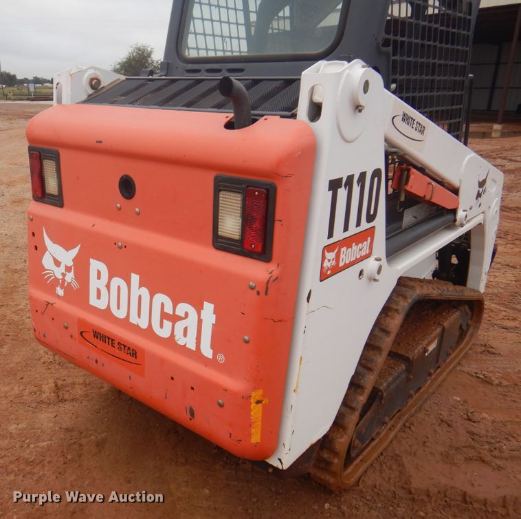 image for item DJ7532 2011 Bobcat T110  tracked skid steer loader