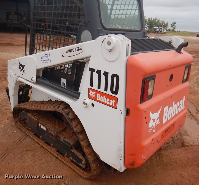 image for item DJ7532 2011 Bobcat T110  tracked skid steer loader