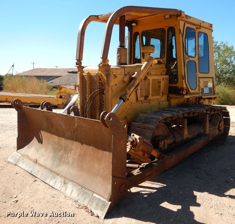 image for item DJ8882 1984 Caterpillar D6D  dozer