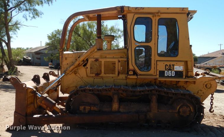 image for item DJ8882 1984 Caterpillar D6D  dozer