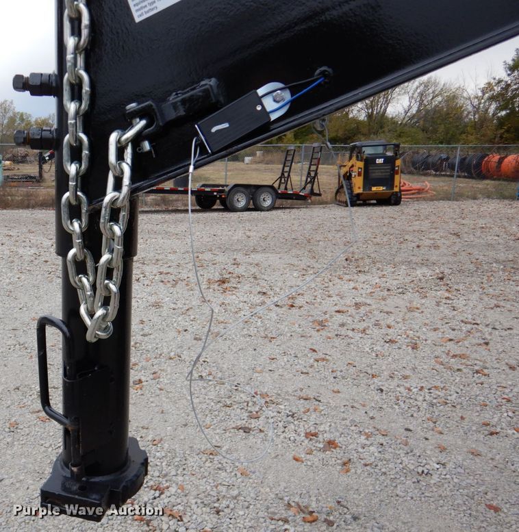 image for item DK1266 2021 Texas Pride FT827521KGN  equipment trailer