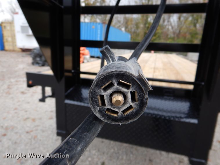 image for item DK1266 2021 Texas Pride FT827521KGN  equipment trailer