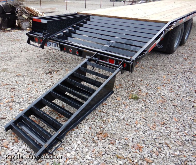 image for item DK1266 2021 Texas Pride FT827521KGN  equipment trailer