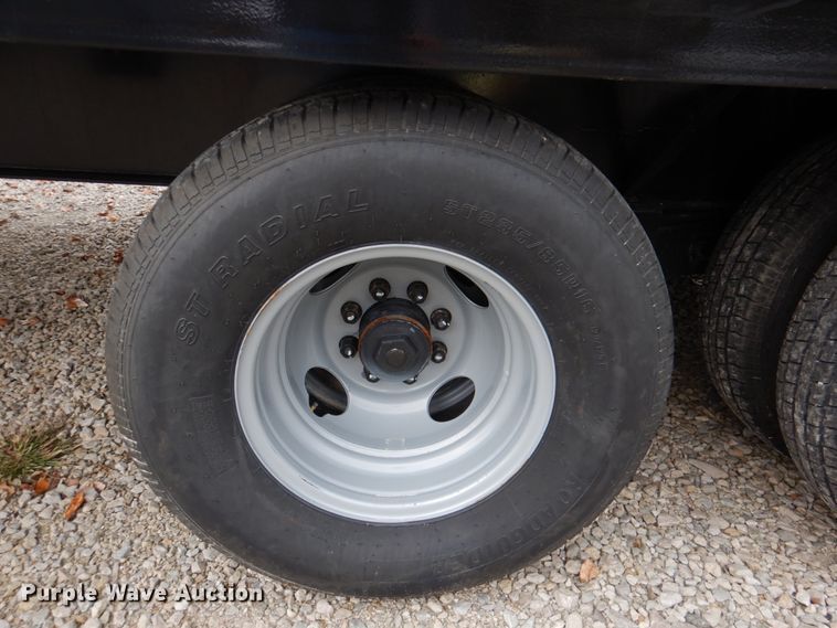 image for item DK1266 2021 Texas Pride FT827521KGN  equipment trailer