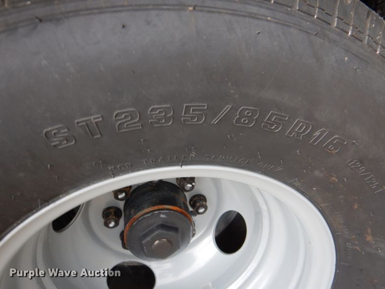 image for item DK1266 2021 Texas Pride FT827521KGN  equipment trailer