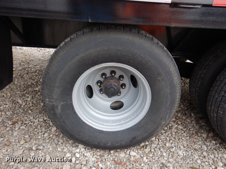 image for item DK1266 2021 Texas Pride FT827521KGN  equipment trailer