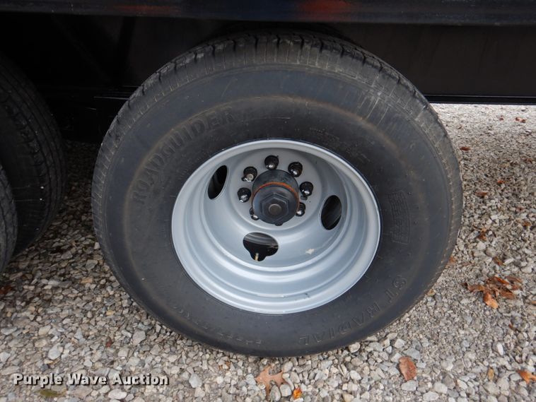 image for item DK1266 2021 Texas Pride FT827521KGN  equipment trailer