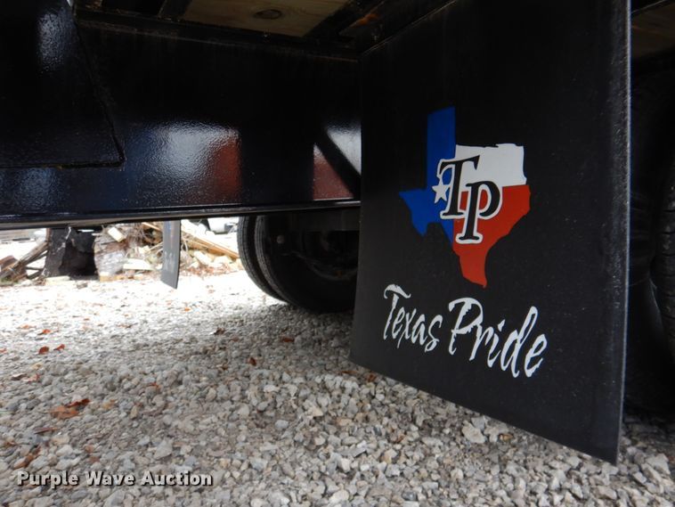 image for item DK1266 2021 Texas Pride FT827521KGN  equipment trailer